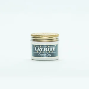 Layrite Cement Clay hair styling jar