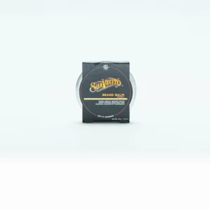 Suavecito beard balm tin and box